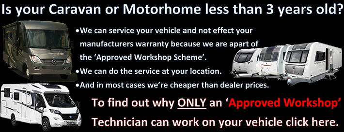 approved workshop caravan motorhome mobile servicing